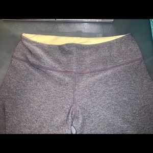 Lululemon yoga pants.